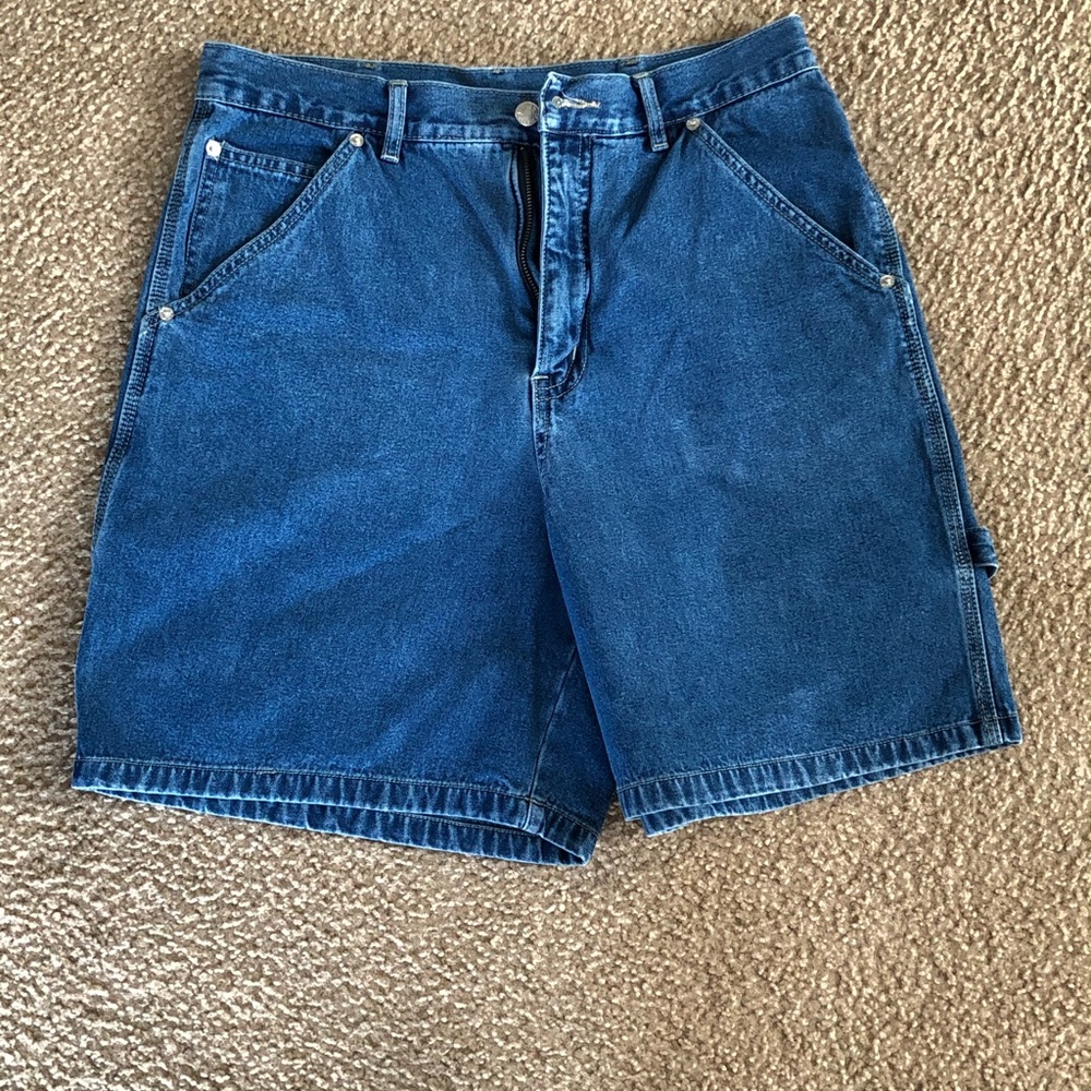 Women’s Vintage Cargo Jean Shorts Size 12